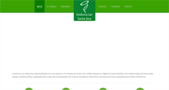 Desktop Screenshot of estancialarsantaana.com.br