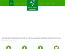 Tablet Screenshot of estancialarsantaana.com.br